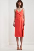 C/meo Collective New Line Dress Morange