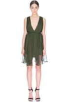 Keepsake All Rise Mini Dress Khaki