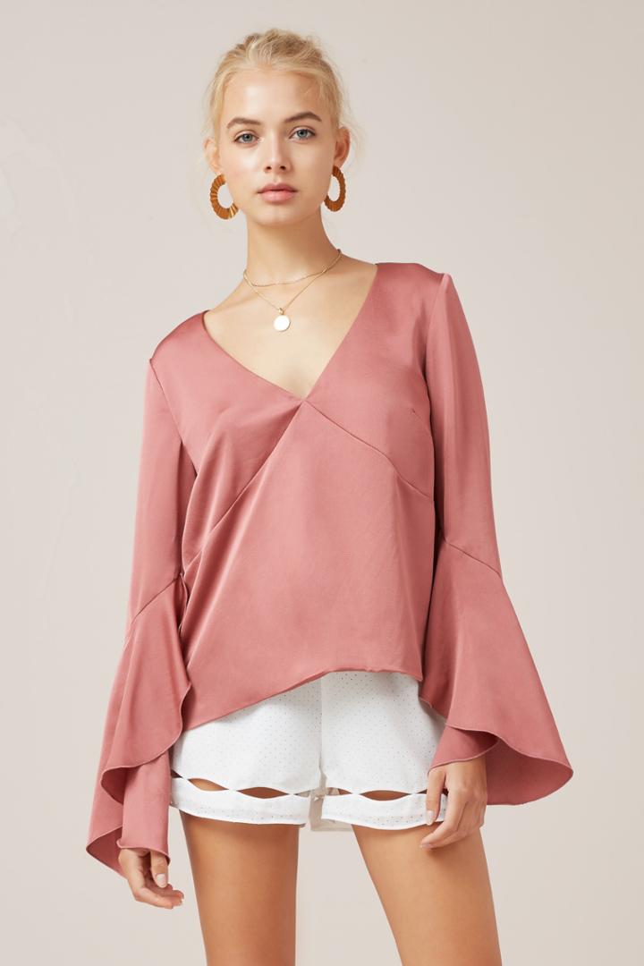 Finders Keepers Finders Keepers Seasons Top Soft Mauvexxs, Xs,s,m