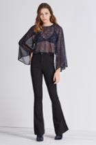 The Fifth The Bahama Long Sleeve Top Cosmos Print