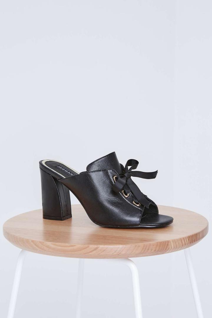 Jaggar Footwear Jaggar Footwear Crest Heel Black