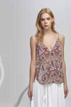 Finders Keepers Marco Top Henna Print Small