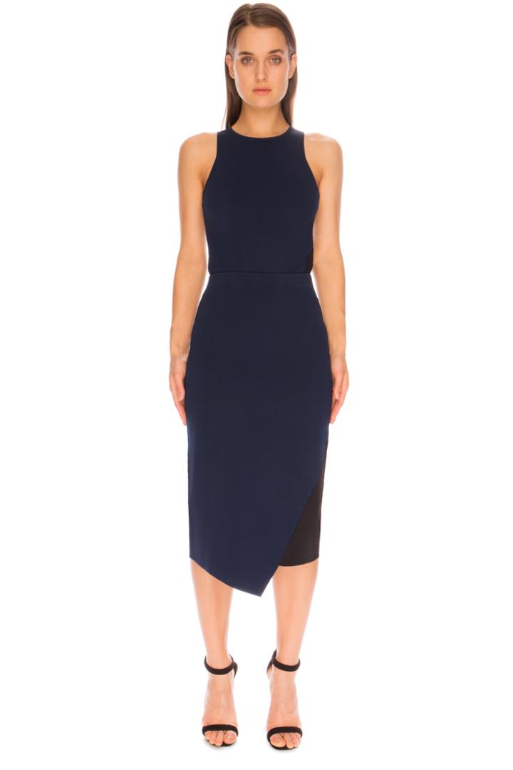 C/meo Collective Unfold Skirt Navy/black