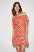The Fifth The Fifth Peppers Dress Rust Pebblexxs, Xs,s,m,l