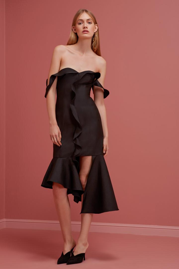 Keepsake Wallflower Dress Black