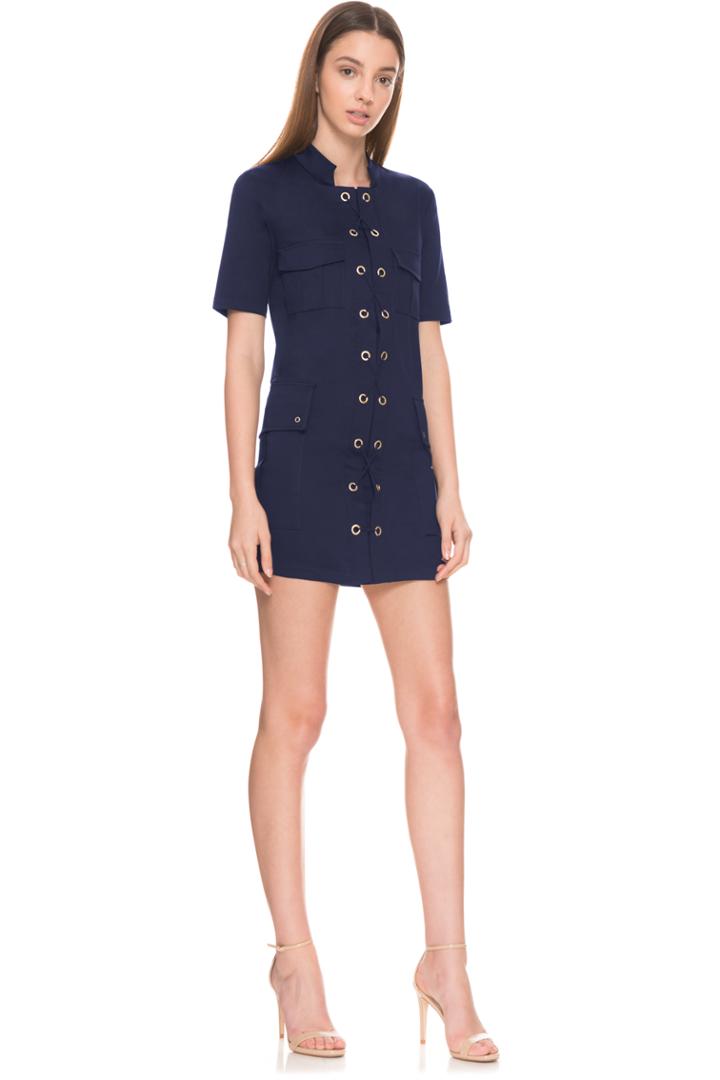 Finders Keepers Great Heights Mini Dress Ink