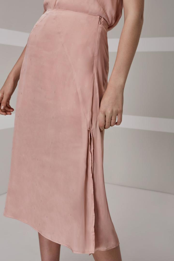 The Fifth Time Stand Still Skirt Dusty Pink