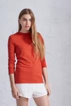 The Fifth Three Days Long Sleeve Top Burnt Orange