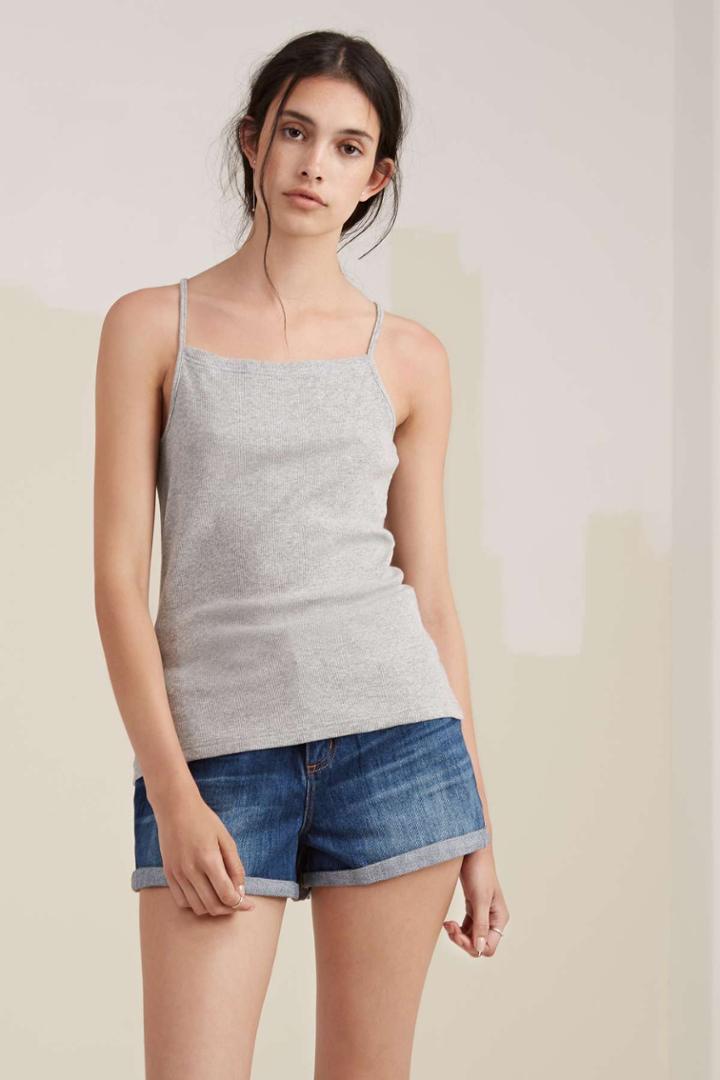 The Fifth The Fifth Double Take Singlet Grey Marle