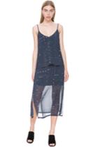 The Fifth Someone Sometime Cami Top Grid Print