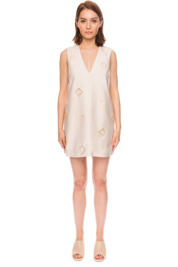 C/meo Collective Charged Up Dress Oyster