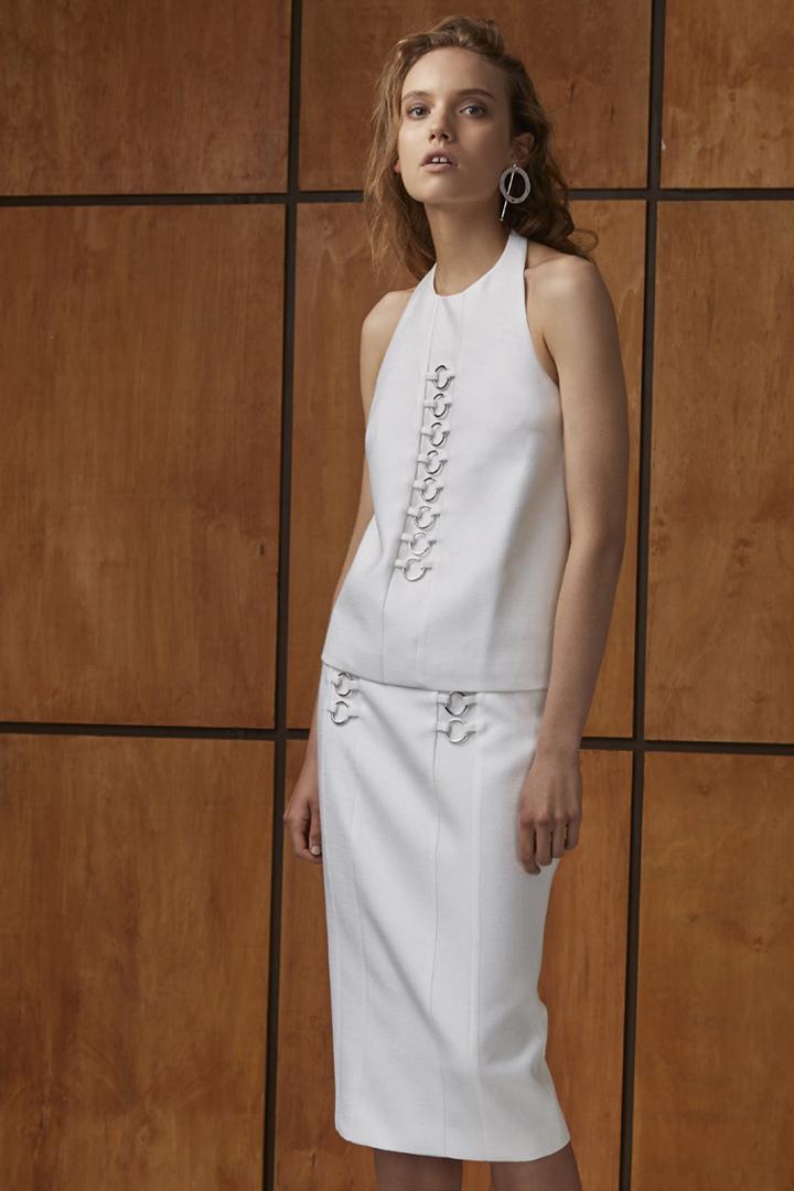 C/meo Collective C/meo Collective Two Can Win Skirt Ivory