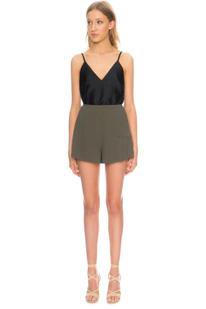 Finders Keepers The Divide Shorts Khaki