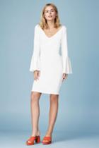 Finders Keepers Signs Long Sleeve Dress Ivoryxxs, Xs,s,m