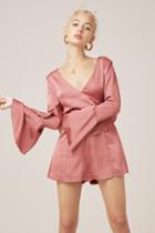 Finders Keepers Finders Keepers Seasons Playsuit Soft Mauvexxs, Xs,s,m,l