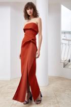C/meo Collective C/meo Collective Fluidity Maxi Dress Red