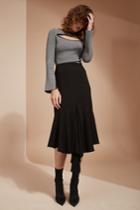 C/meo Collective Fusion Skirt Black