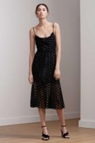 Keepsake Exhale Midi Dress Black