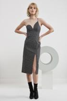 C/meo Collective No Competition Dress Black Dot