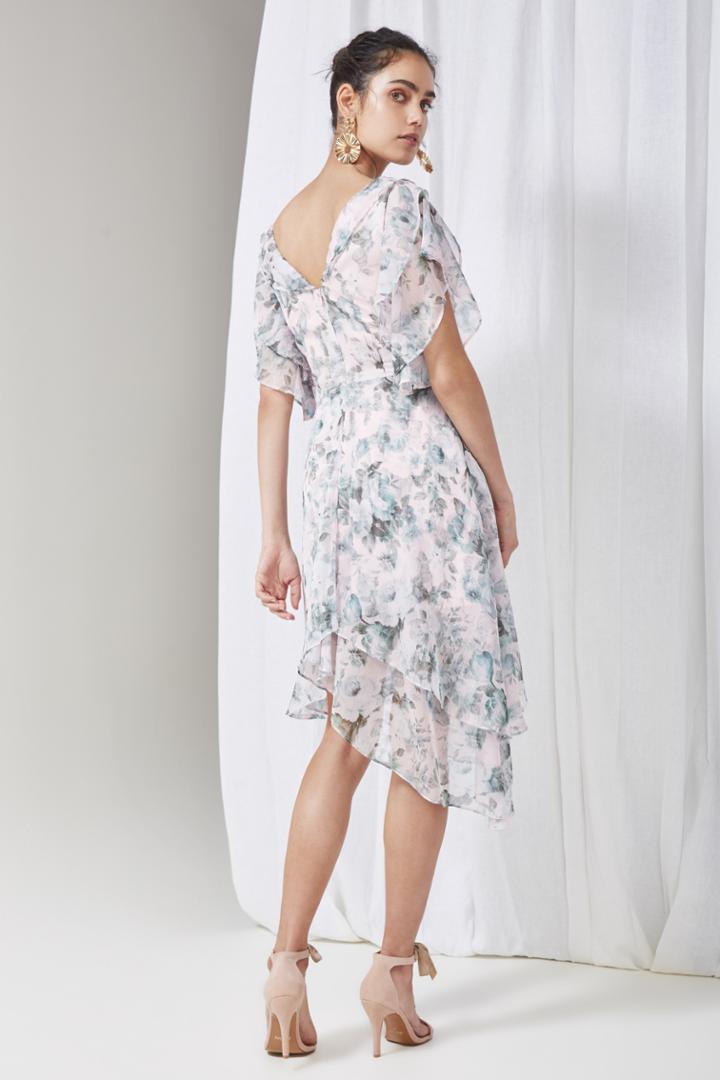 Keepsake Keepsake Sweet Love Dress Sage Rose Floralxxs, Xs,s,m,l,xl