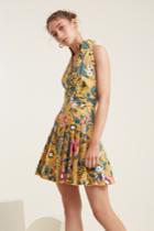 C/meo Collective C/meo Collective Another Lover Short Sleeve Dress Marigold Florals,l