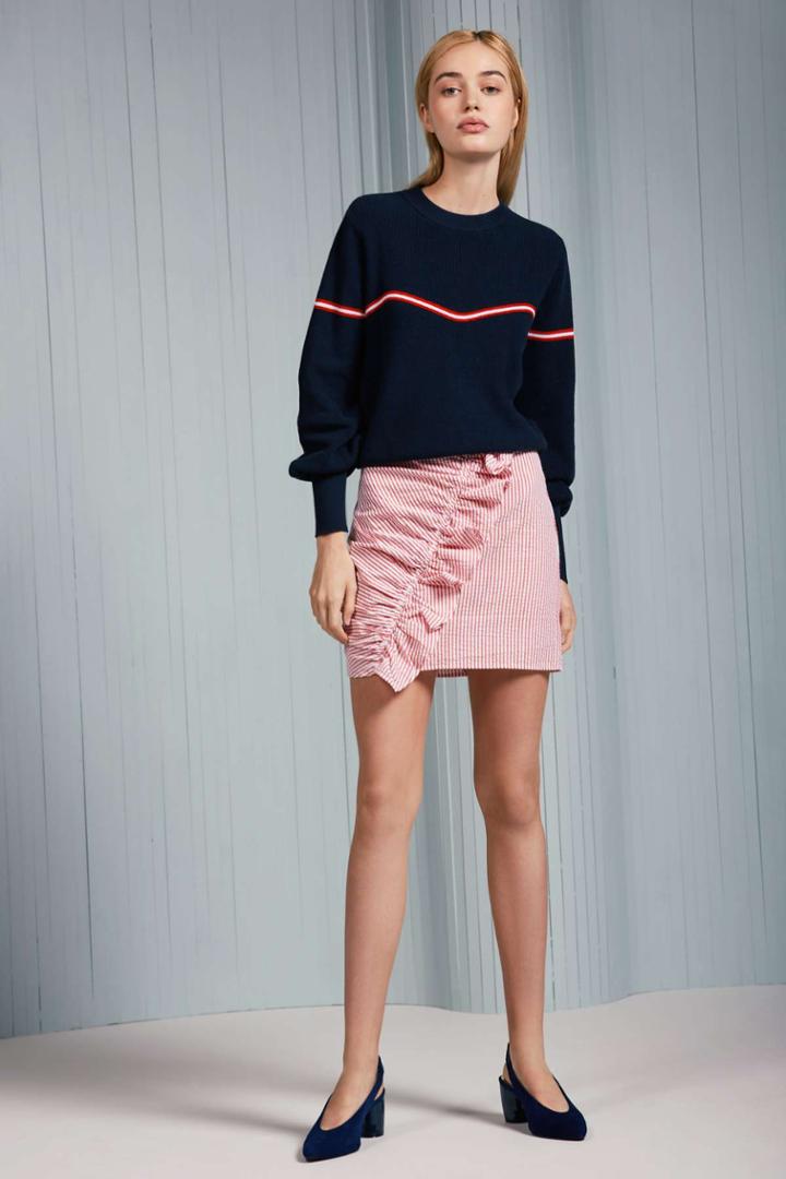 The Fifth Accent Knit Navyxxs, Xs,s,m,l