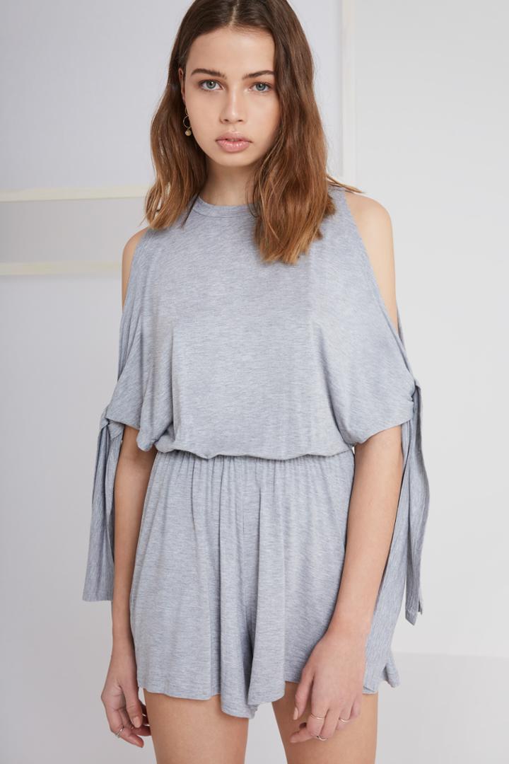 The Fifth From This Moment Playsuit Grey Marle