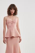 C/meo Collective Standing Still Top Peach