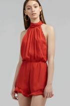Finders Keepers Salt Lake Playsuit Sienna