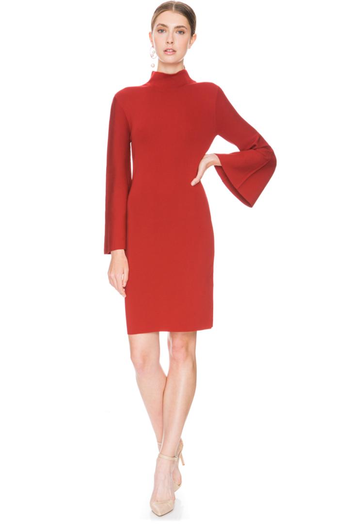 Keepsake Surrender Knit Dress Red
