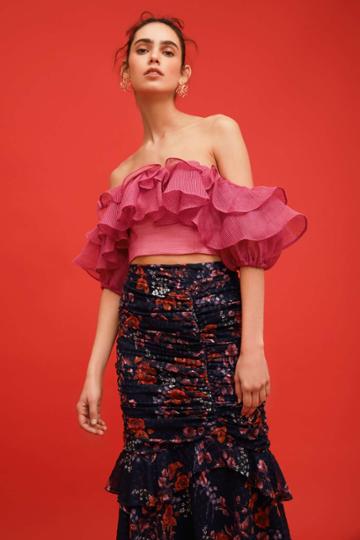 Keepsake Only Love Bustier Fuschia