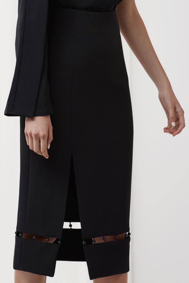 Keepsake Signals Skirt Black