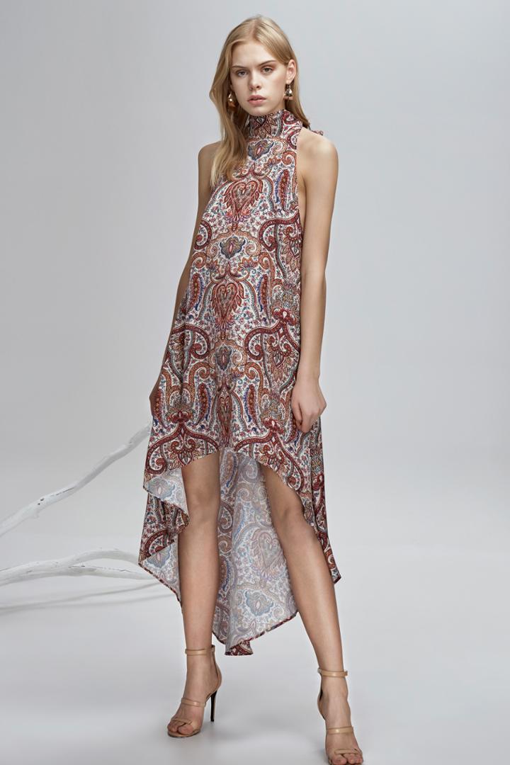 Finders Keepers Cyrus Dress Henna Print