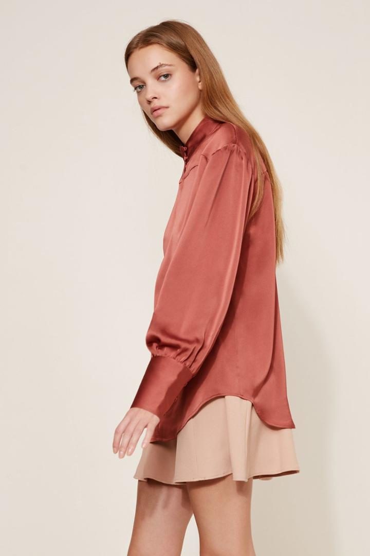 The Fifth The Fifth Lola Long Sleeve Top Cinnamonxxs, Xs,s,m,l,xl