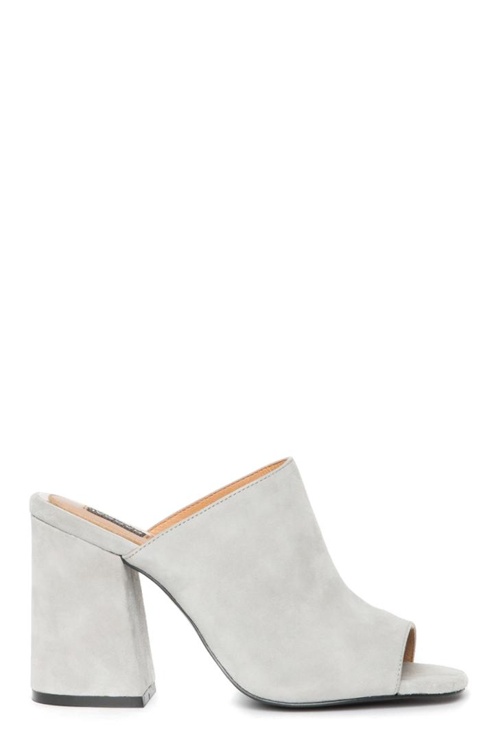 Jaggar Footwear Projection Heel Grey