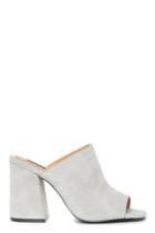 Jaggar Footwear Projection Heel Grey