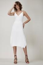 C/meo Collective Shadow Dress Ivory