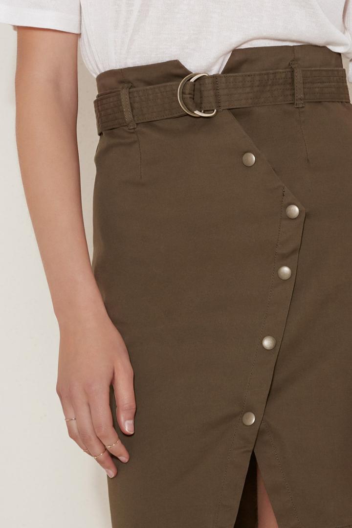 The Fifth The Quest Skirt Deep Khaki