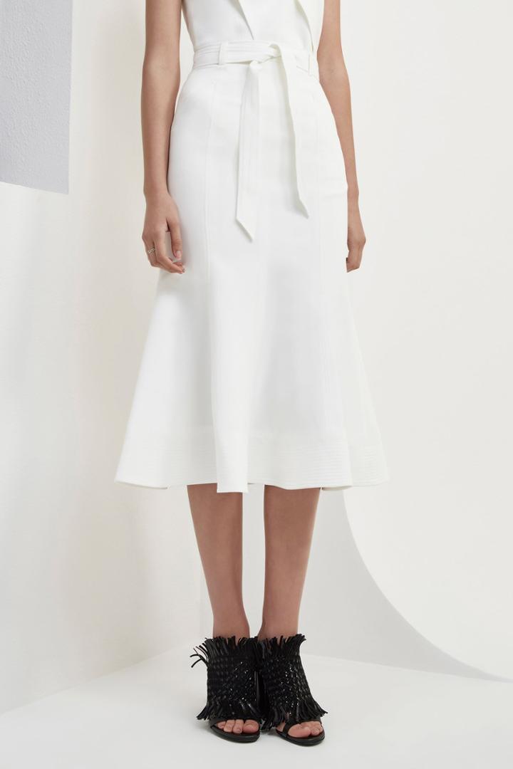 C/meo Collective Right Now Skirt Ivory