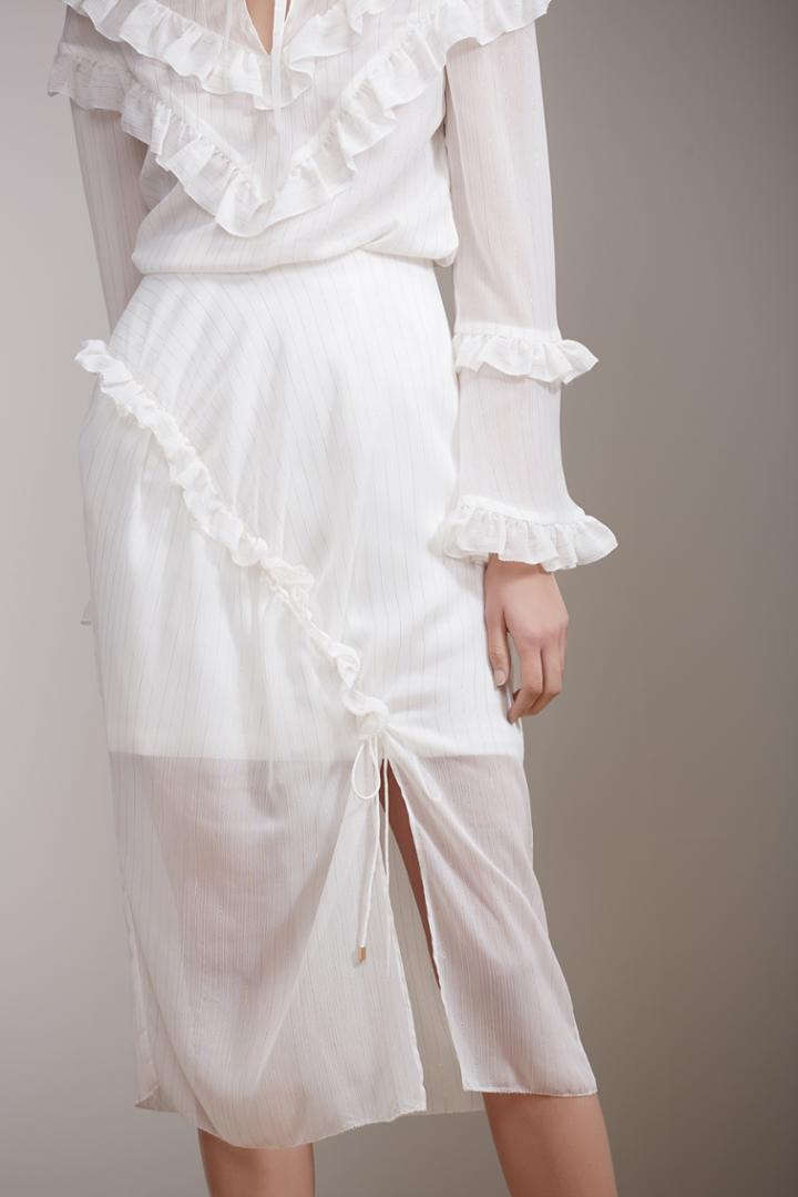 Keepsake Keepsake Paperthin Skirt Ivory