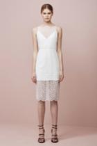 Keepsake Daydream Lace Dress Ivory