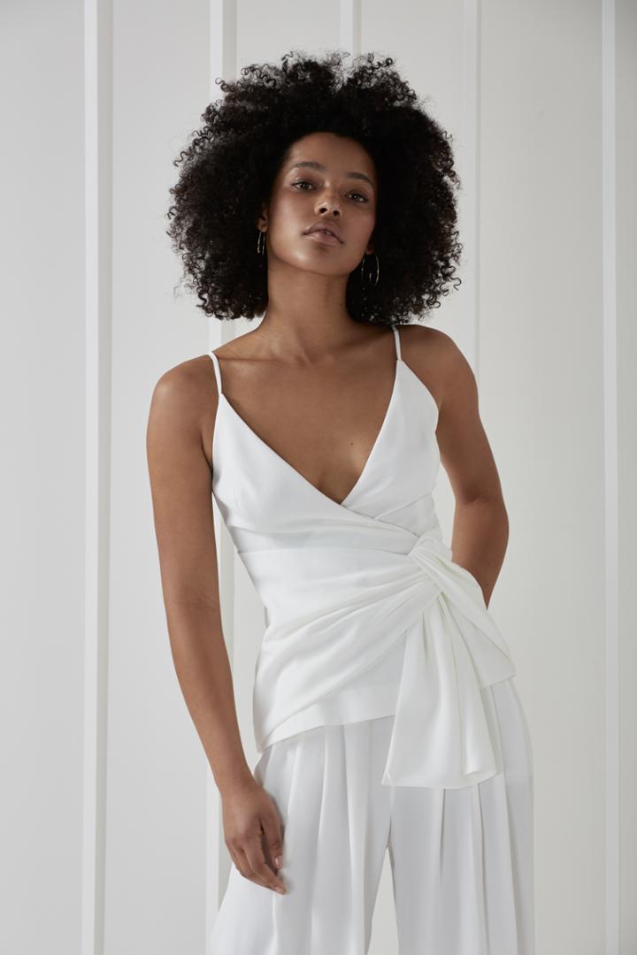C/meo Collective Interrupt Top Ivory