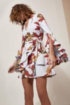 C/meo Collective Gossamer Long Sleeve Dress Mist Botanic