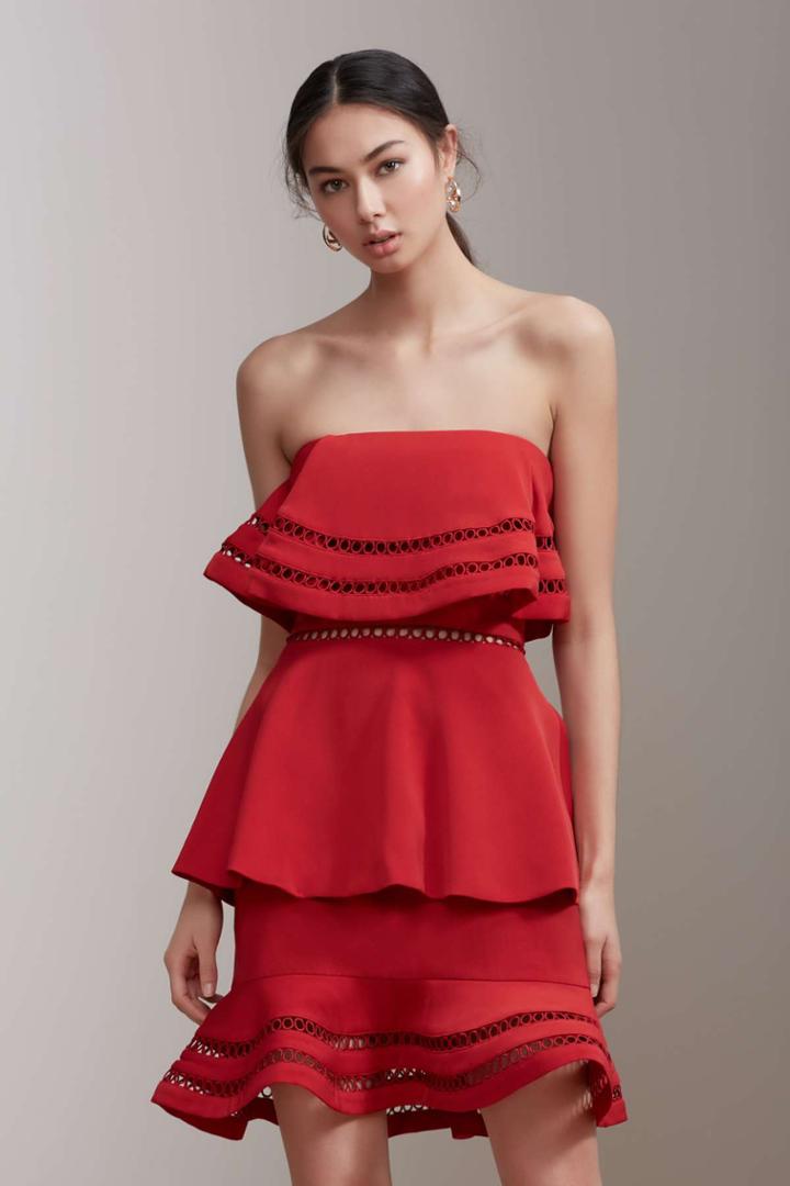 Keepsake Indulge Bustier Red