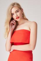 C/meo Collective C/meo Collective Love Like This Dress Poppy Redxxs, Xs,s,m,l,xl