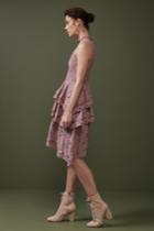 Keepsake Keepsake Star Crossed Lace Dress Mauve