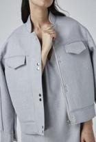 Finders Keepers Finders Keepers Serene Bomber Grey Suiting