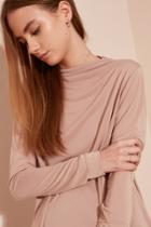 The Fifth The Fifth South West Long Sleeve Top Pink Sand