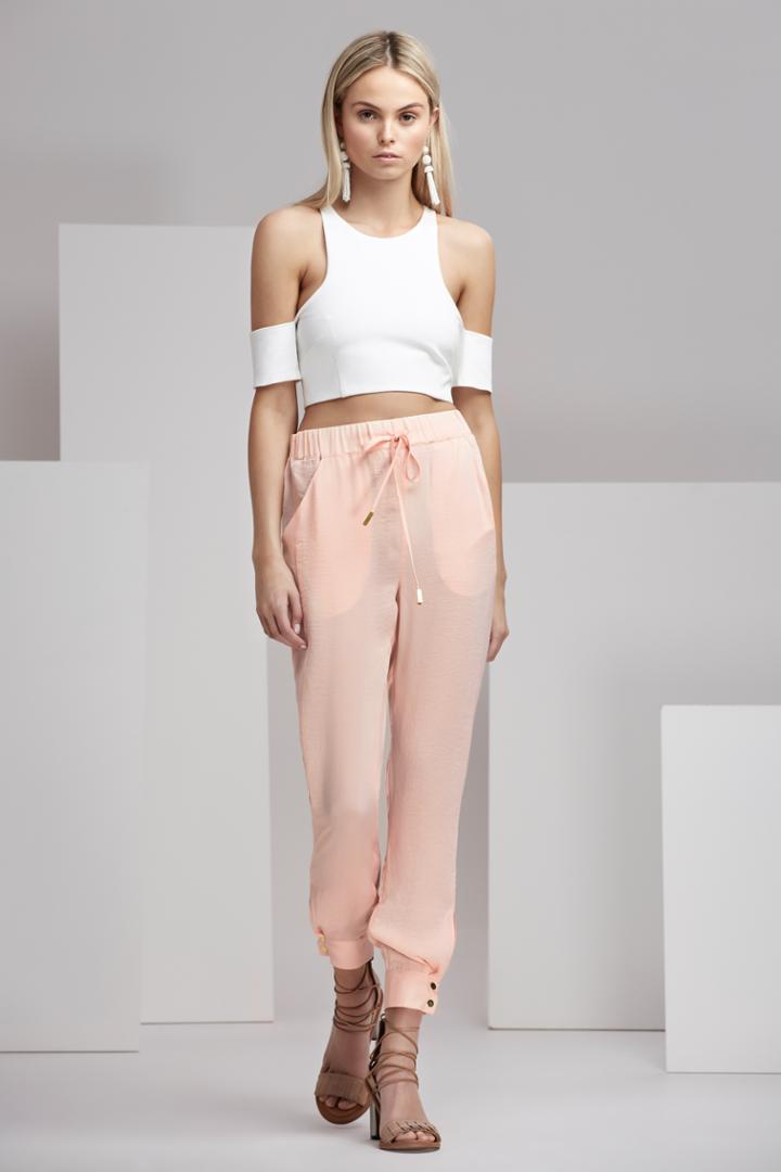Finders Keepers Lenny Pant China Pink