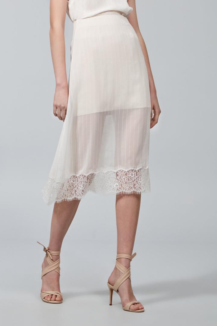 Keepsake Starstruck Skirt Ivory